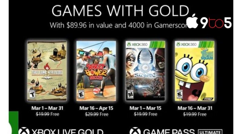 New Xbox Games with Gold March 2022 include Flame in the Flood, Sacred 2 and more-featured (1)