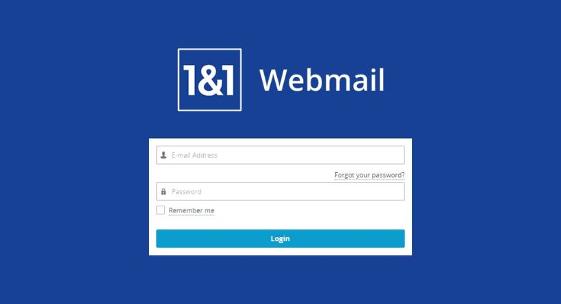 How to create a 1&1 webmail account