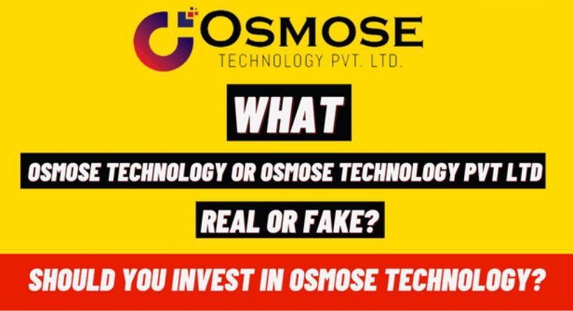 Is Osmose Technology Real or fake?